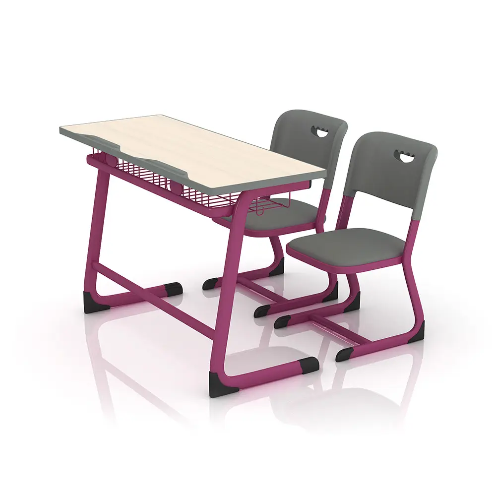China School Desk With Folding Table China School Desk With
