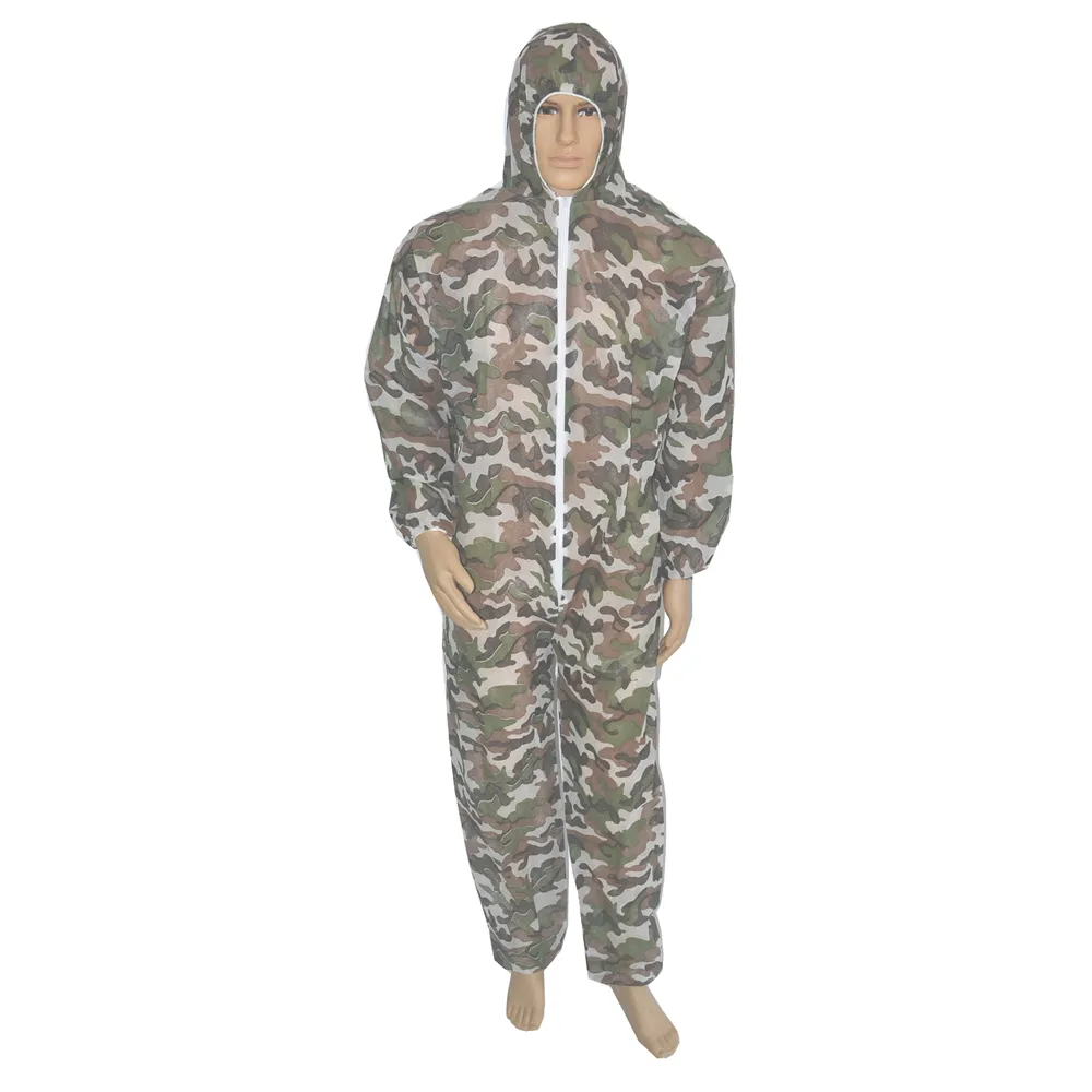 Military camo printed paintball shooting uniforms protection breathable painters coverall