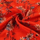 China keqiao custom design printed 100 rayon challis fabric for women dress