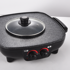 Square electric grill Multi-function BBQ Pan 2 in 1 hot pan