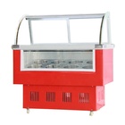 Durable soft Ice cream freezer, display refrigerator for commercial