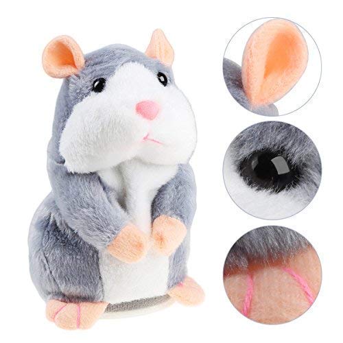 Adorable Toy Mimicry Pet Speak Talking Record Hamster Mouse Plush Kids Hot GW