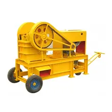 Parker Mobile Pe 150X250 Gypsum Jaw Crusher Crashing Plant