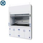 acid and alkali resistant PP chemical fume hood , fume extraction system for laboratory