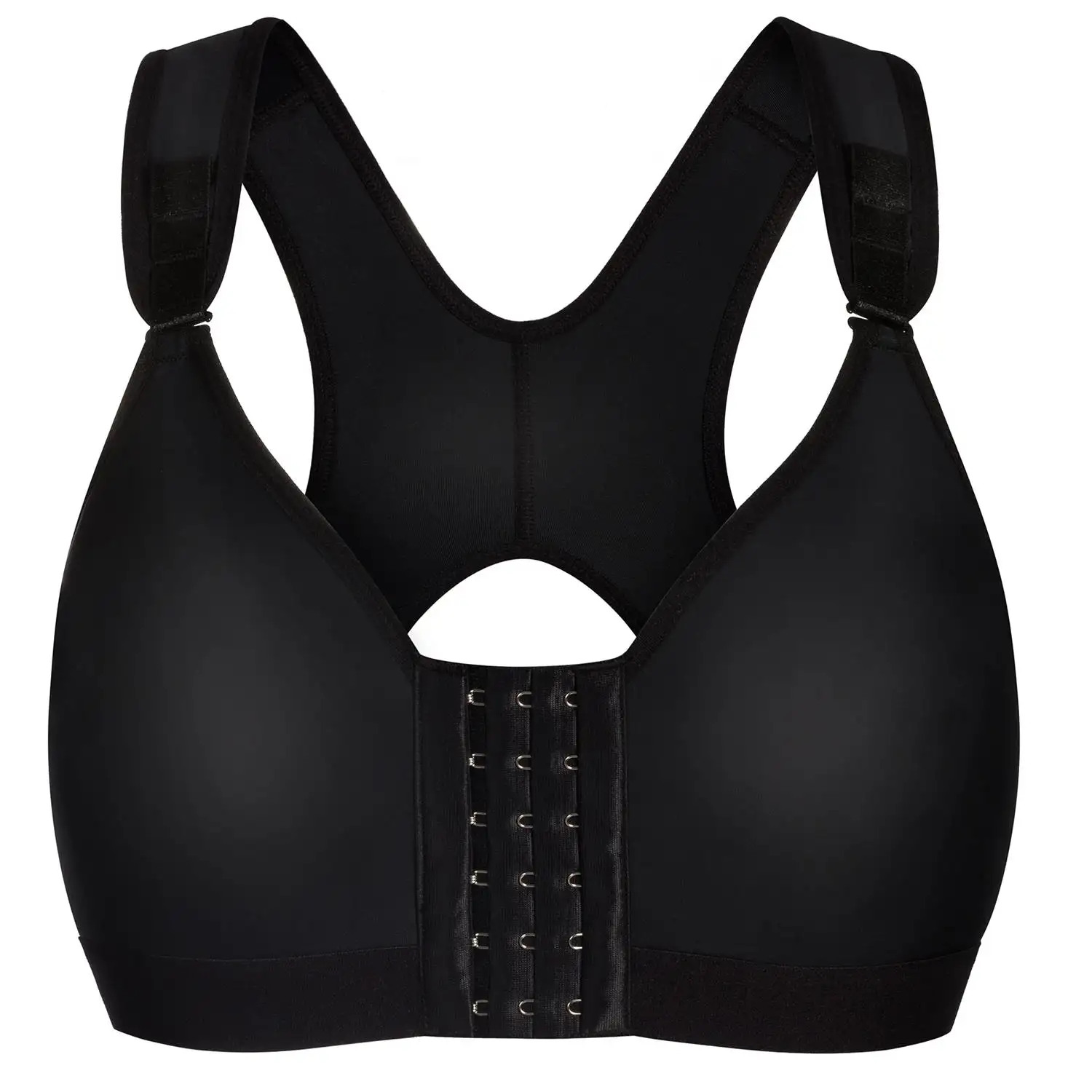Custom Breast Shaper Front Closure Support Post Surgical Bra Racerback Adjustable Wirefree Seamless Straps Brasier Lactancia