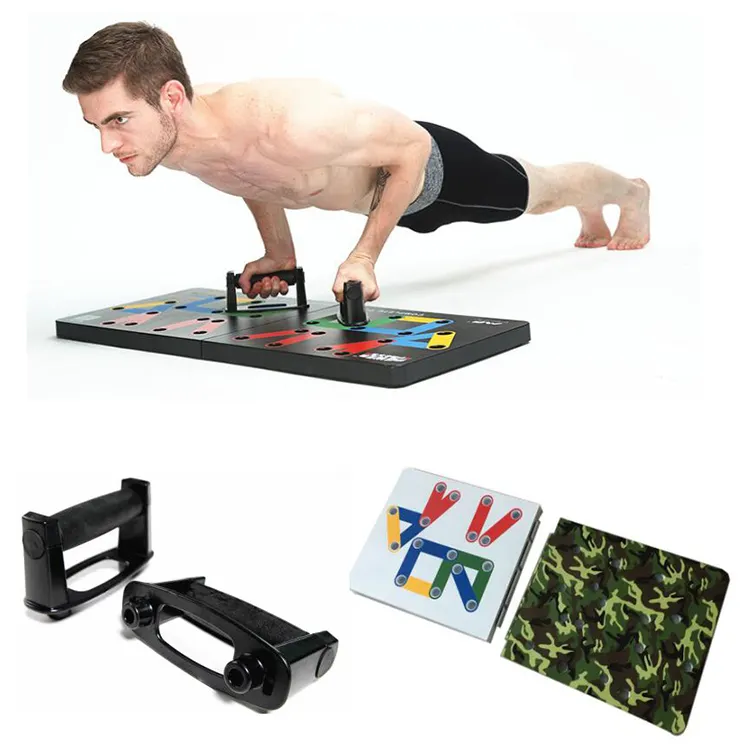 Home Gym push up bar board Training Body Building Workout System Pull-up Dips Board Push Up Stand Bar