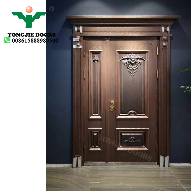 27+ Modern Wooden Double Door Design Background