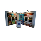 2019 foldable high quality! pop up trade show display