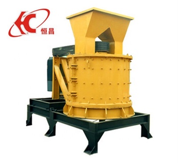 Economic fine powder output concrete furnace slag crusher