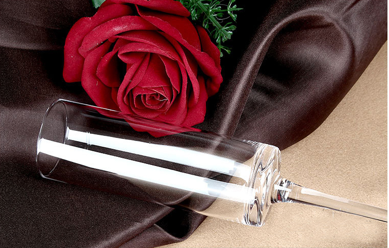 Crystal Champagne Glass 270ML Wedding Elegant Champagne Glasses Flutes