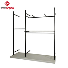 BYT Modern metal hanging store clothes hanger display stand For Showrooms