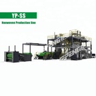 YP-PP-SS meltblown spunbond nonwoven fabric embossing machine for nonwoven bag machine with high quality