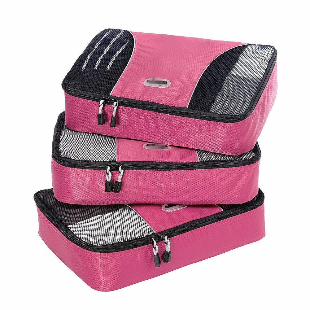 Ensemble de cubes d'emballage de compression 3 pièces/accessoires d'organisateur de voyage