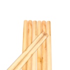 Varnished Long Wooden Broom Stick Wood Pole Mop Handle