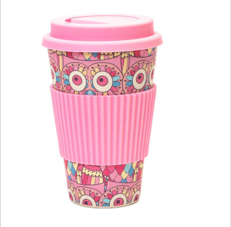 Custom logo printing hot sale bamboo coffee cup creative cup tea used in bars and coffee room coffee cup
