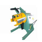 High efficiency CNC recoiling aluminum decoiler for press machine