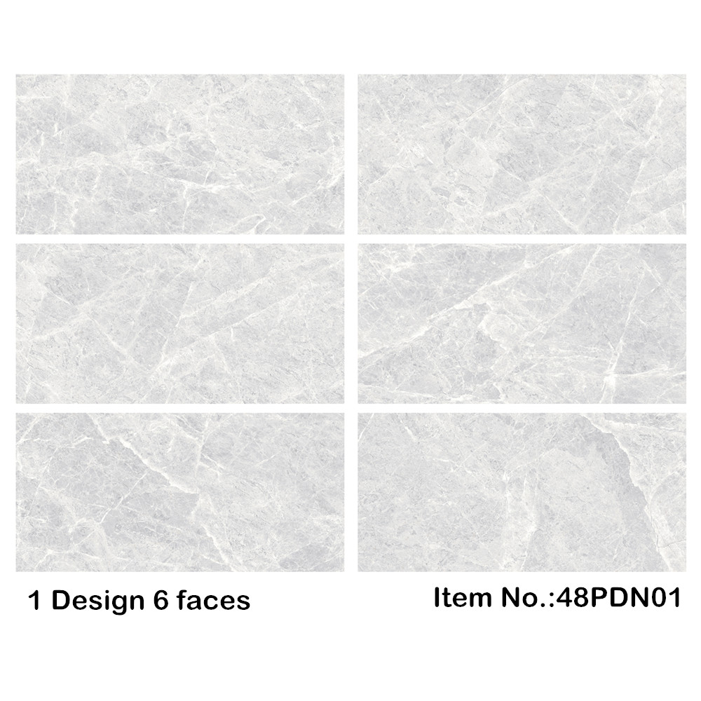 Living room full body polished marble flooring tiles 400x800mm