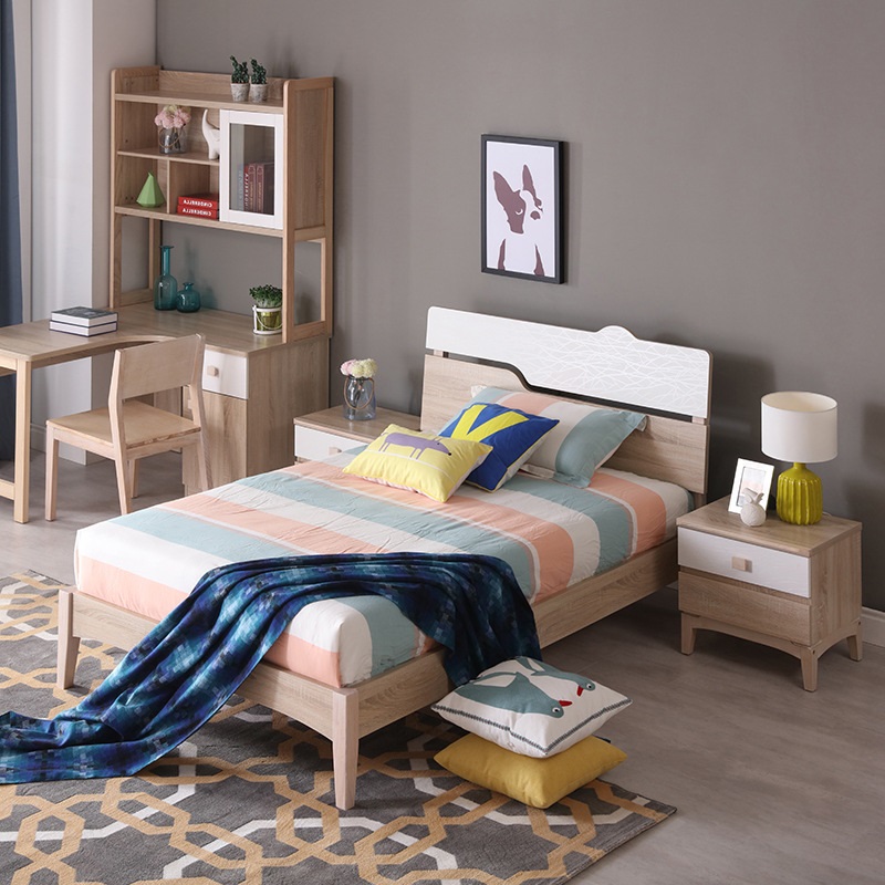 China Single Bed Designs In Wood Furniture China Single Bed
