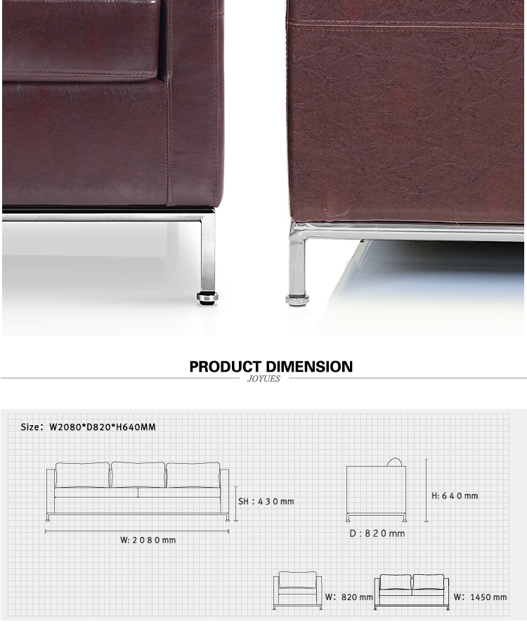 Sofa Set LS-014 Latest Corner Design Arab Dubai Sofa Furniture, Genuine Leather Modern Living Room Sofa Chesterfield Sofa