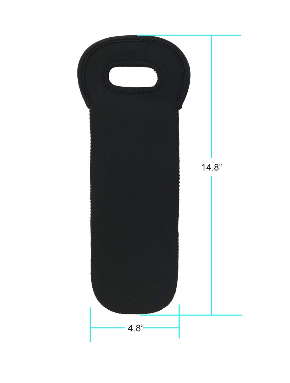 Sac isotherme isotherme en néoprène pour une bouteille de vin