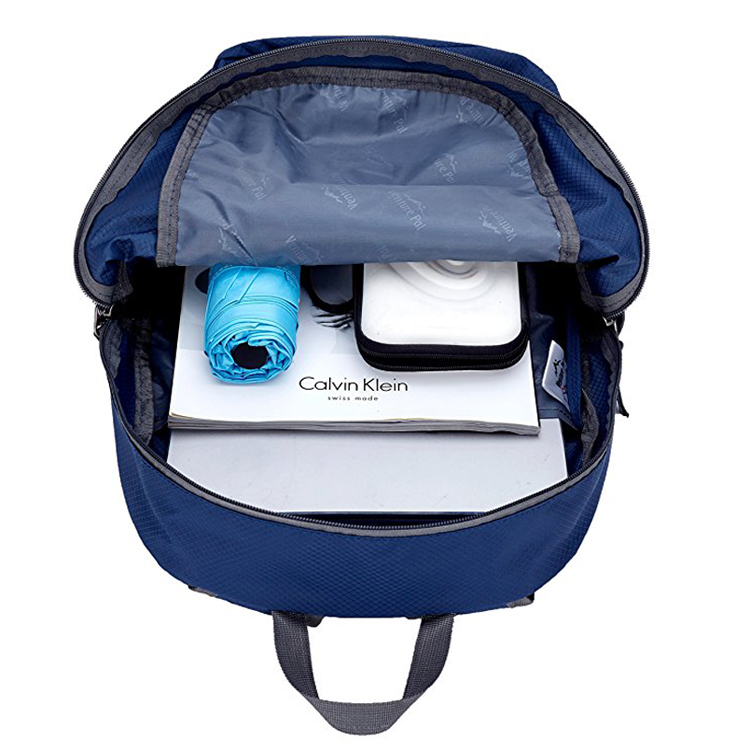 Sac à dos pliable de voyage à usage quotidien ultra-léger pour école