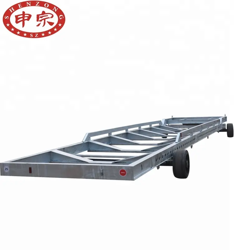 Platform structure and shopping usage galvanized foldable boat dolly trailer