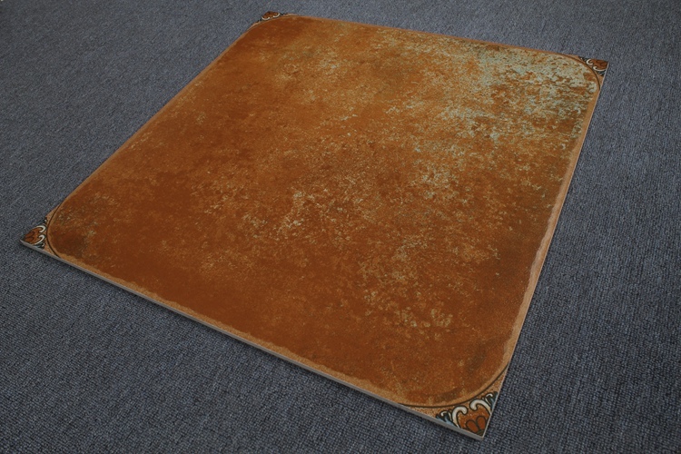 Mediterranean Bathroom Ceramic Tiles Patterns Antique Glazed Terra Cotta Porcelain Floor Tiles