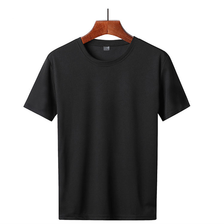 plain round neck polo