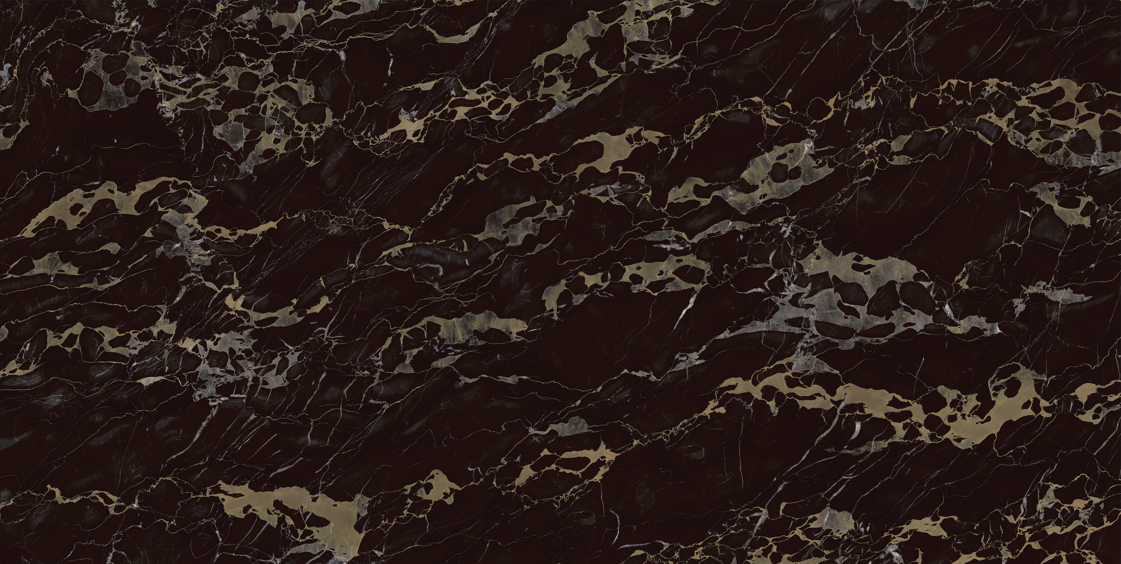 Hasin Price In Karachi Black Gold Marble Polished Floor Tile (600x1200mm)