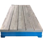 sand casting grooved t slot cast iron surface plate