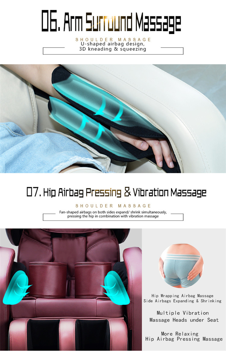 OEM custom high quality commercial electric full body sofa massage chair