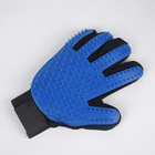 Factory Silicone Five Finger Deshedding tool pet Dog Massage Brush Dog Cleaning Bath Hair Grooming Gloves