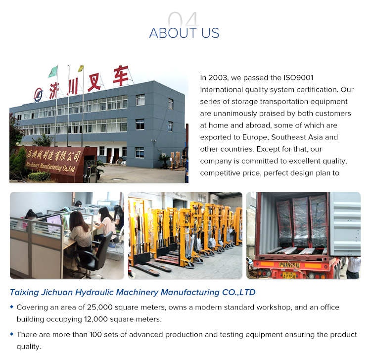 2 Ton Hydraulic Hand pallet stacker manual forklift stacker paller jack china high quality