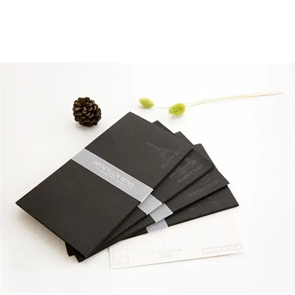 Popular Luxury Custom Paper Printed Special Size Foil Black Envelopes