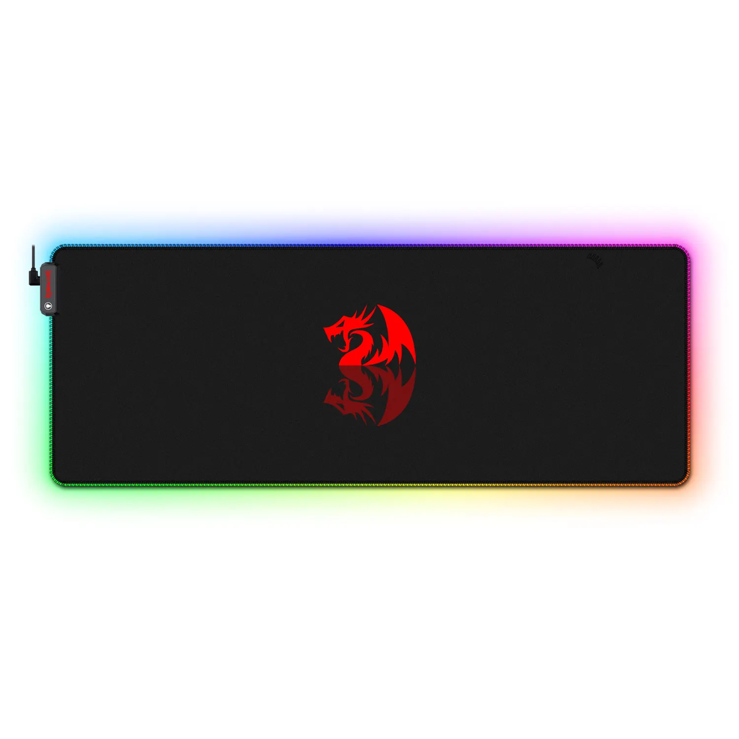 Popular Redragon P027 USB Extra Large Size RGB Foldable Rubber Gaming Mouse Pad Gamer