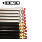 Cheap Wholesale Promotional Hexagon Black 2# HB Lead Plain Element Embossed Custom Printed Pencil with logo