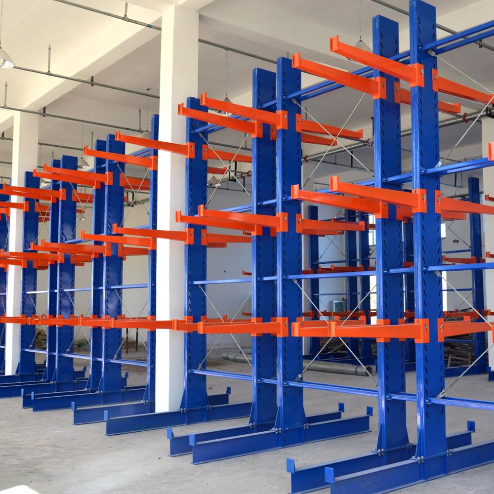 Pvc Pipe Cantilever Storage Racks 1500mm Depth Warehouse Storage Shelving 1