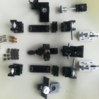 Full kit single head mechanical spare parts matched with customized length inner sliding rails for DIY laser machine