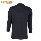 UL certificated Classic fr Cotton Flame Resistant Henley shirt