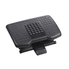 Adjustable plastic massage footrest for office use