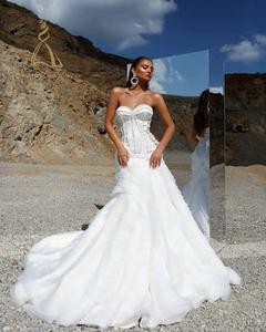 Plain White Strapless Wedding Dress Plain White Strapless Wedding