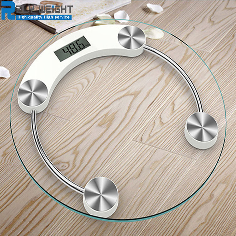 High precision 180kg Digital human body weighing bathroom scale with digital LCD display