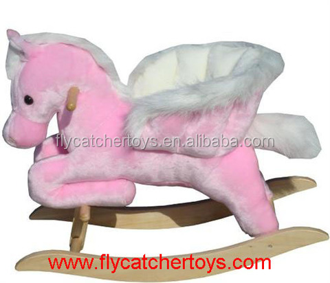 plush jumping horse