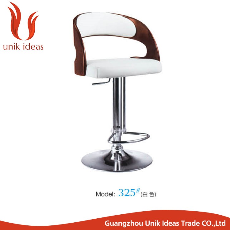 High Adjustable Bar Stool Metal Bar Chair With Footrest Company Leisure Area Bar Chair