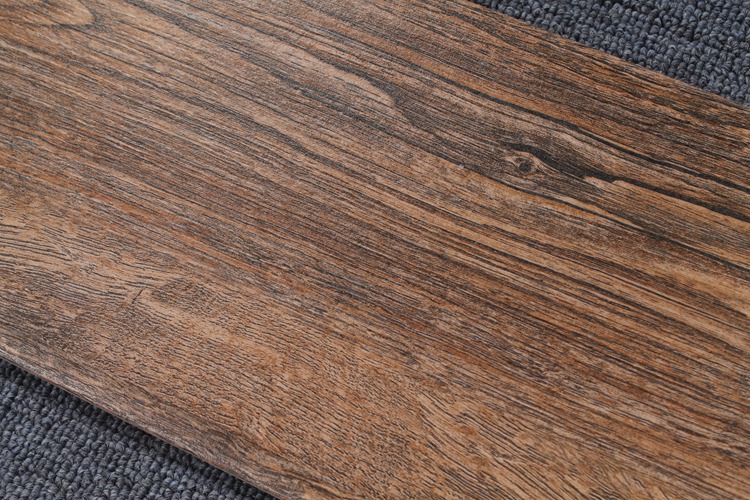 Indian Wooden Decor House Tiles Ceramic Wood Texture Floor Tile For Bedroom