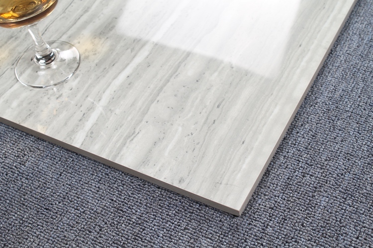 Moroccan Glazed Tile Discontinued Grey Shiny Porcelain Supermarket Floor Tiles