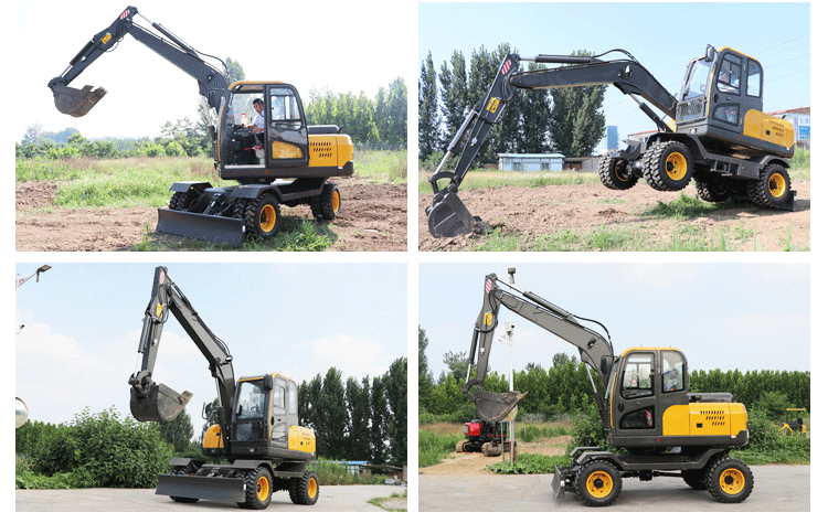 VTW80 Four-wheel Drive Bucket Wheel Excavator for sale