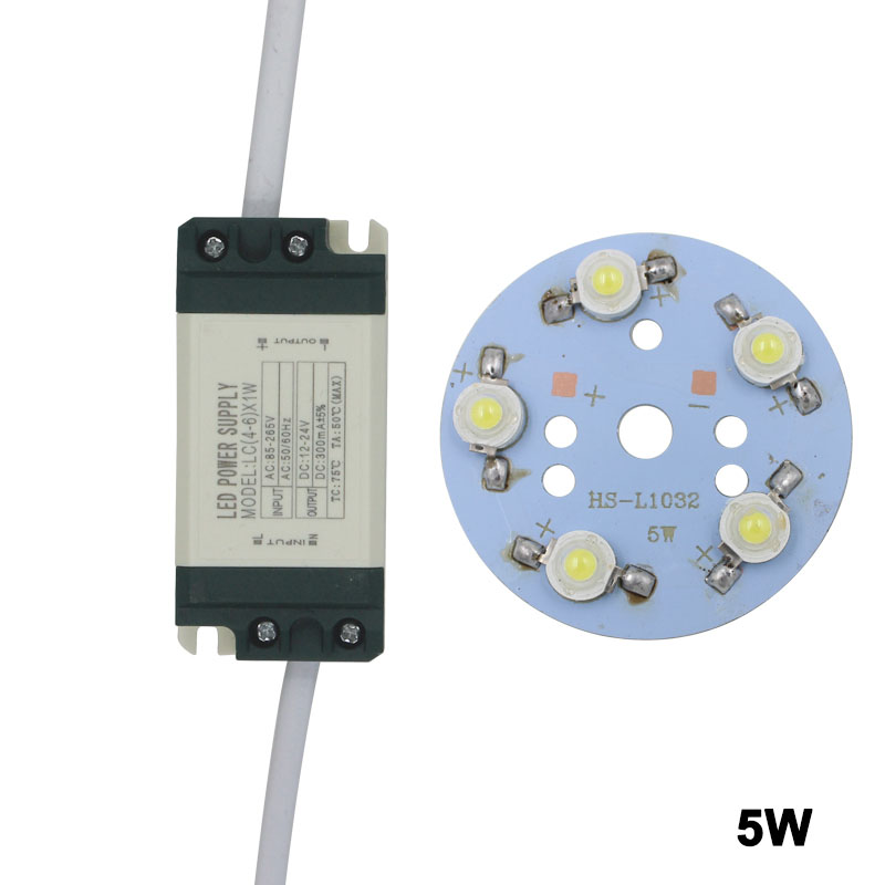 24-W-LED-Glühbirnen-Spot-Licht Star-Hochleistungs-Chipplatinen-LED-Kunststoffgehäuse-Stromversorgungstreiber