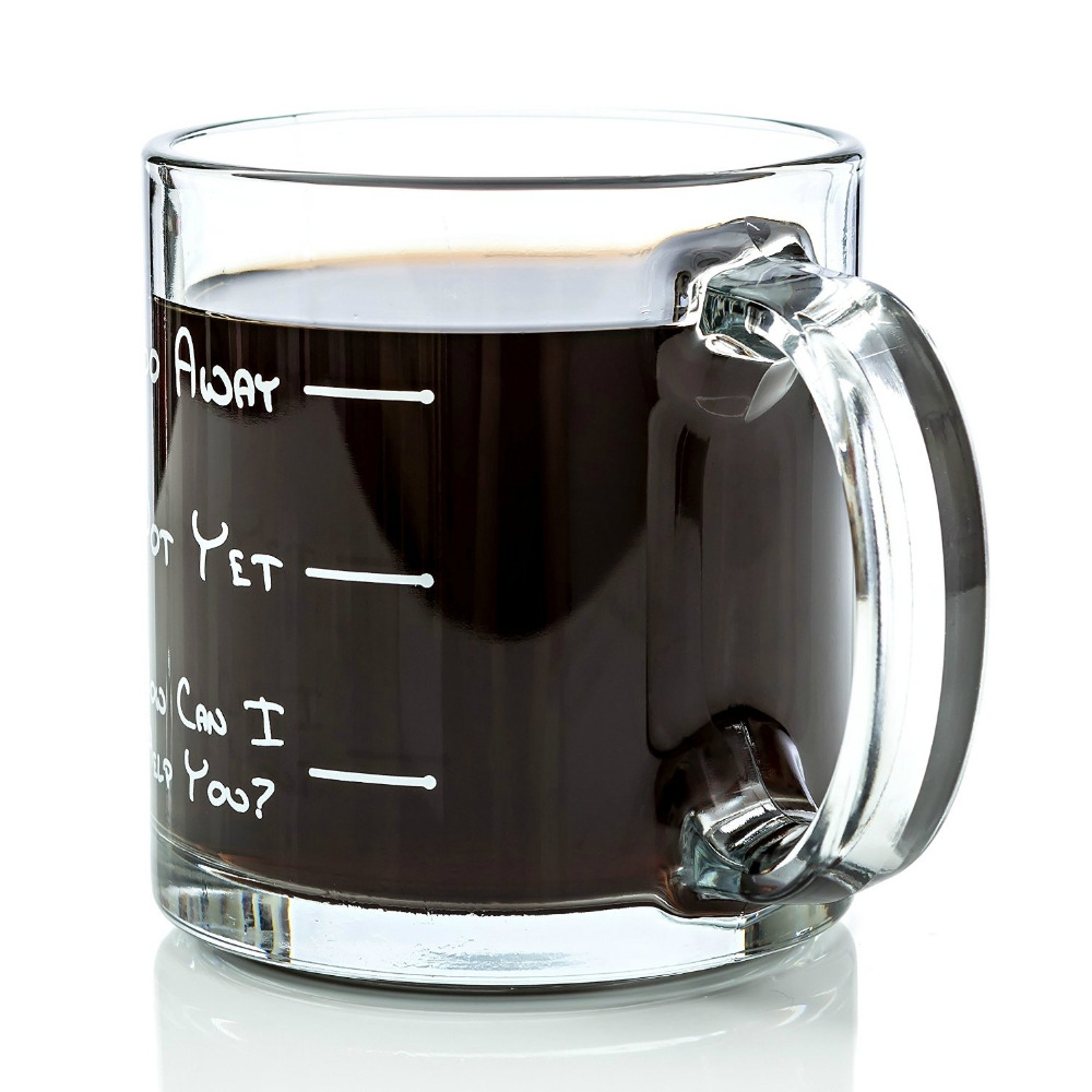 Wholesale lead free glass coffee mugs with handle glass coffee cup sublimation mug