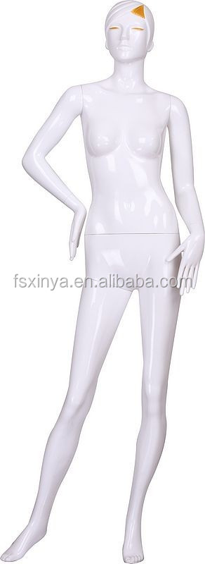 割引光沢のある白い女性のプラスチックマネキン (GWH334)| Alibaba.com